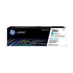 HP 206X W2111X Toner Cartridge High Yield Cyan 2,450